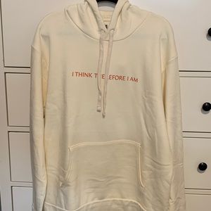 Billie Eilish “I Think Therefore I Am” Sweatshirt